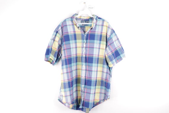 90s Polo Ralph Lauren Multicolor Madras Plaid Butt