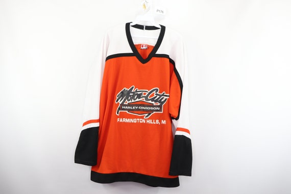 harley davidson hockey jersey