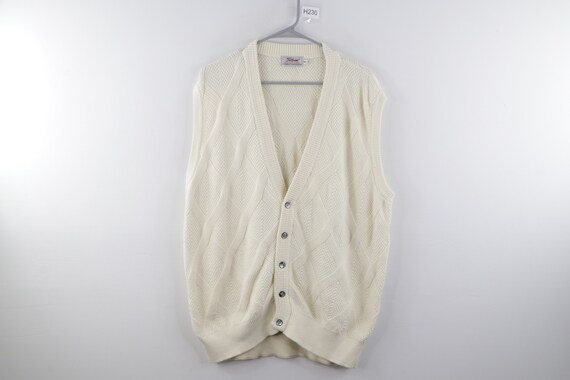 90s Titleist Golf Cotton Knit Golfing Cardigan Swe