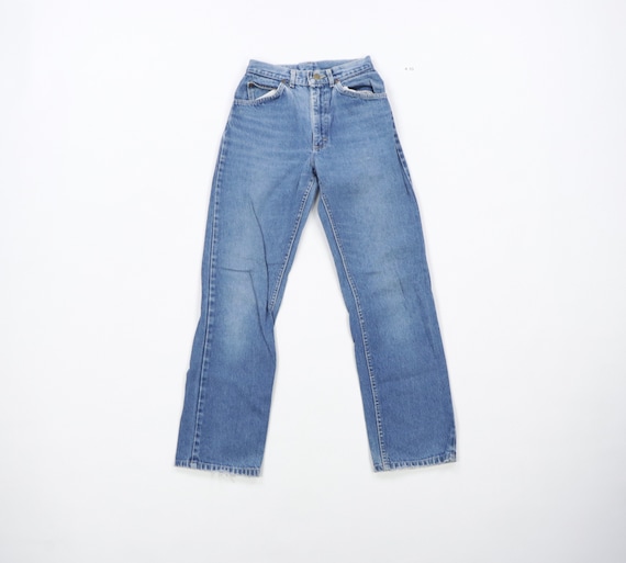 70s Lee MR Distressed Straight Leg Jeans USA Talon