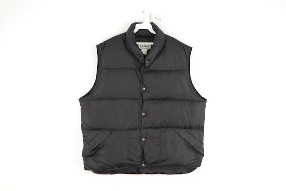 90s LL Bean Hiking Trail Down Fill Puffer Vest Jac