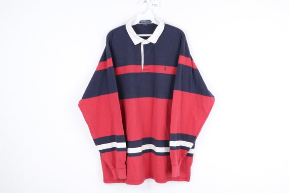 90s Ralph Lauren Striped Color Block Long Sleeve R