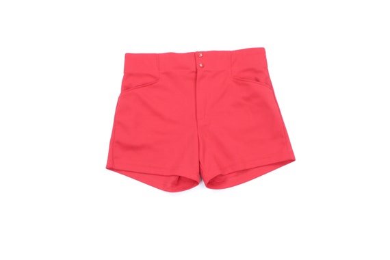 80s Bike Spell Out 4" Coaches Tennis Shorts Cherry