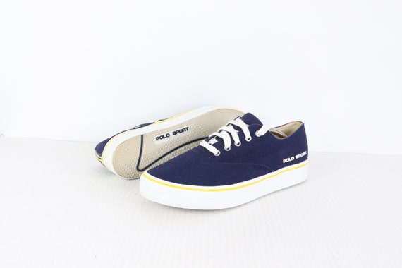 90s Polo Sport Ralph Lauren Spell Out Canvas Sneak
