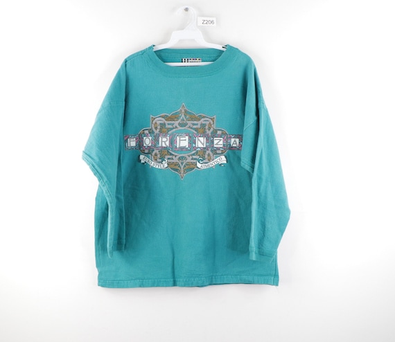 90s Streetwear Forenza Spell Out Faded Crewneck Sw