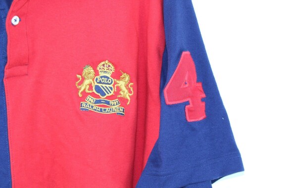90 s Polo 1997 Ralph Lauren couleur bloc 1997 Polo Crest Logo #4 P aile chemise pour homme XL, Vintage Ralph Lauren Polo, 1997 P Wing Ralph Lauren chemise, Mens 0348fb 90 s Polo 1997 Ralph Lauren couleur bloc 1997 Polo Crest Logo #4 P aile chemise pour homme XL, Vintage Ralph Lauren Polo, 1997 P Wing Ralph Lauren chemise, Mens 0348fb