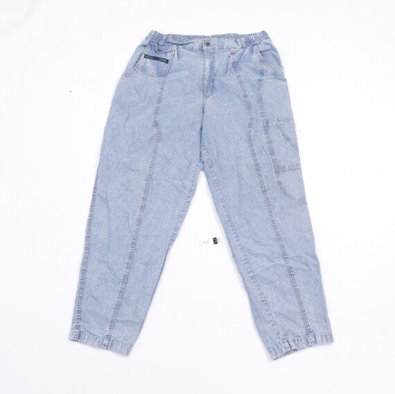 90s Streetwear Distressed Navajo Tapered Leg Cargo