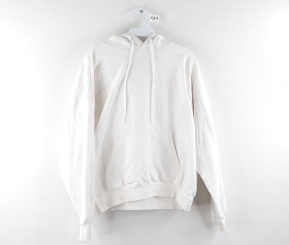 90s Hanes Streetwear Blank Heavyweight Hoodie Swea