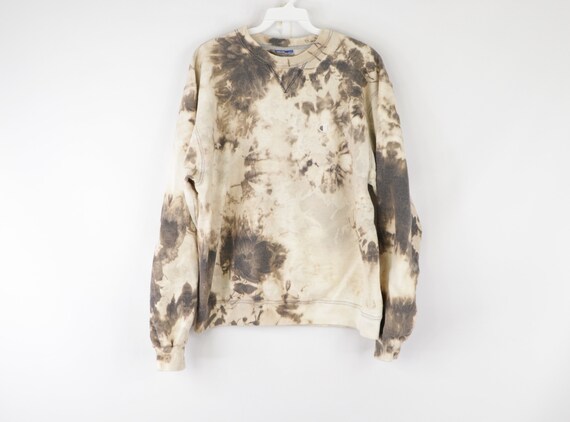 90s Champion Distressed Acid Wash Crewneck Sweatsh