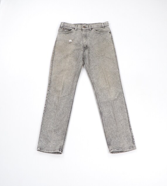 80s Levis Streetwear Distressed Faded Acid Wash De