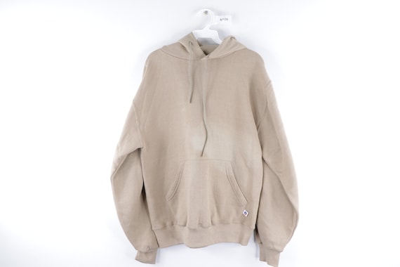 90s Russell Athletic Distressed Faded Hoodie Sweat