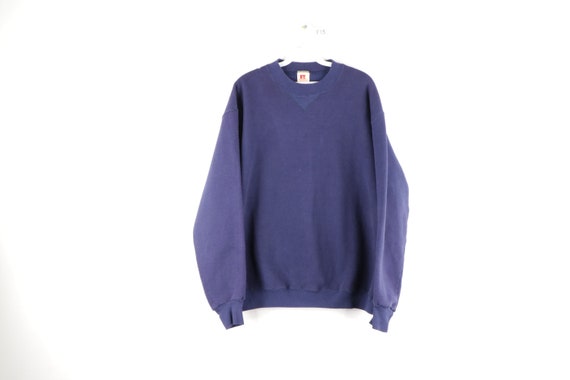 70s Russell Athletic Long Sleeve Blank Crewneck Sw