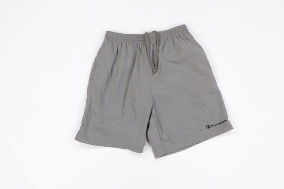 90s Champion Stitched Spell Out Lined Hiking Swim