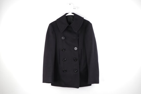 50s Naval Clothing Factory US Navy Wool Peacoat Ja