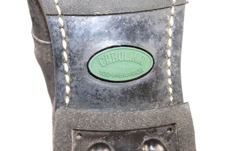 Vintage Georgia Boots 90s New Georgia Boot Tall Hipster Suede Leather Lace Up Logger Boots Tan Mens Size 8 D Black Suede Logger Boots USA