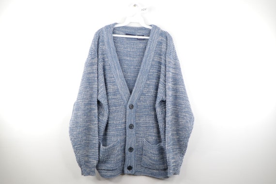 90s Streetwear Long Sleeve Knit Cardigan Sweater B