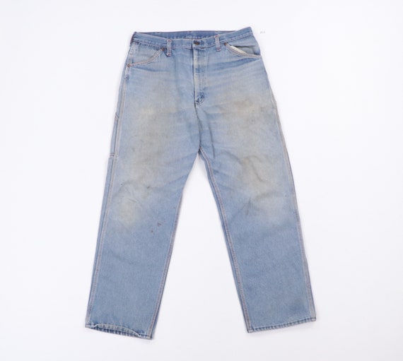 70s Big Mac Heavily Distressed Carpenter Work Deni