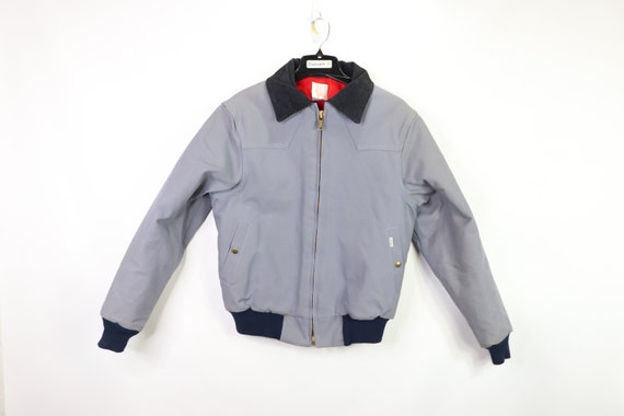Vintage New 90s Carhartt Full Zip Quilt Lined Work