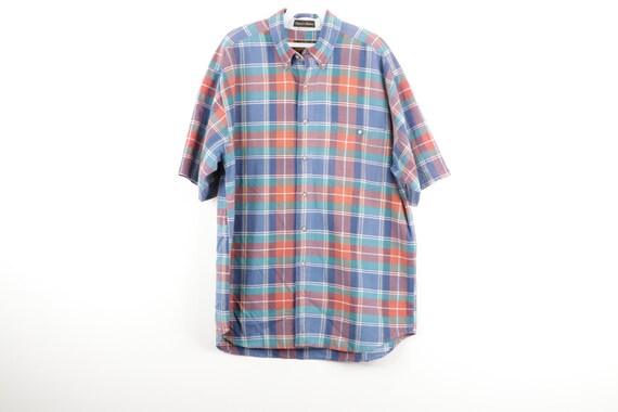 90s Eddie Bauer Indian Madras Cotton Plaid Hiking