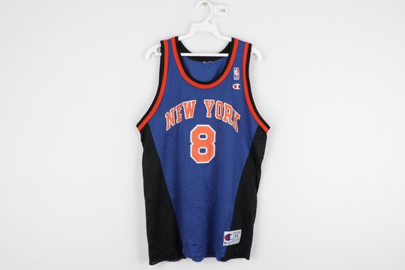 90s Champion New York Knicks #8 Sprewell Basketbal