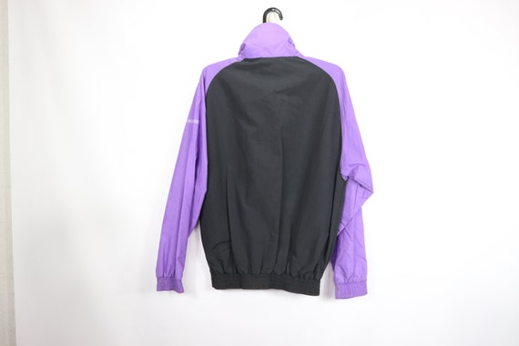 90 s nouvelle Powderline demi violet Zip Pullover coupe-vent veste violet demi moyen pour homme, veste coupe-vent Vintage, des années 90 veste, veste légère f62960 90 s nouvelle Powderline demi violet Zip Pullover coupe-vent veste violet demi moyen pour homme, veste coupe-vent Vintage, des années 90 veste, veste légère f62960