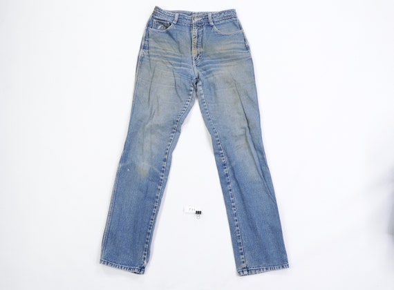 80s Jordache Distressed Faded Bootcut Mom Jeans US