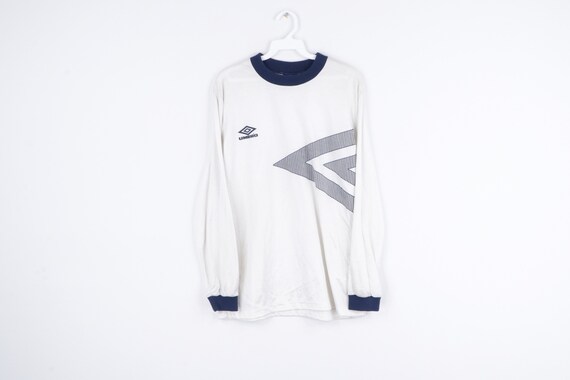 NOS 90s Umbro Spell Out Diamond Long Sleeve Soccer