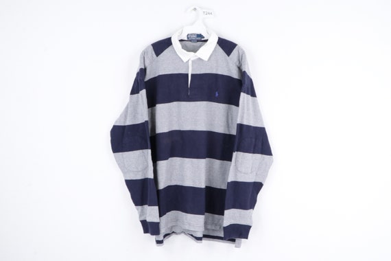 90s Ralph Lauren Striped Color Block Long Sleeve P