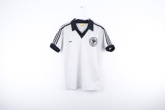 NOS 80s Germany World Cup Patch Collared Soccer Je