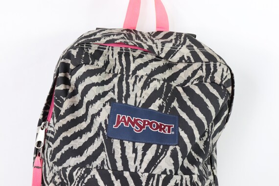 jansport zebra backpack