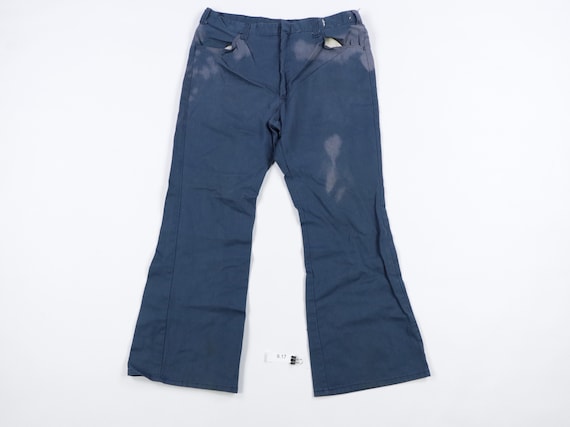 70s Dickies Sun Faded Flared Mechanic Work Pants B