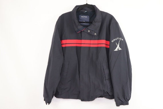 90s Nautica Spell Out Sailing Full Zip Outdoor Win