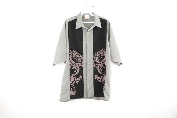 90s JNCO Jeans Streetwear Chinese Dragon Rockabill