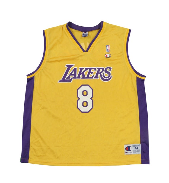 90s Champion Los Angeles Lakers Kobe Bryant #8 Bas