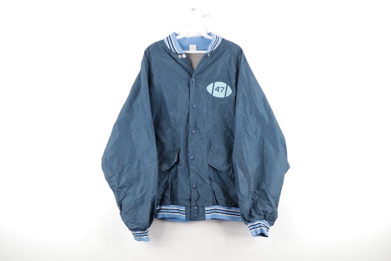 70s Russell Athletic Lined Football Coaches Jacket