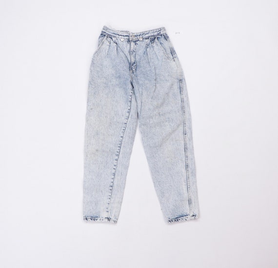 90s Streetwear Tapered Leg Suspender Rivet Acid Wa