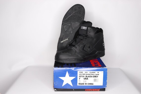 classic converse leather basketball shoes