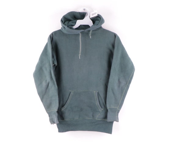 50s Hanes Wind Shield Faded Blank Hoodie Sweatshir