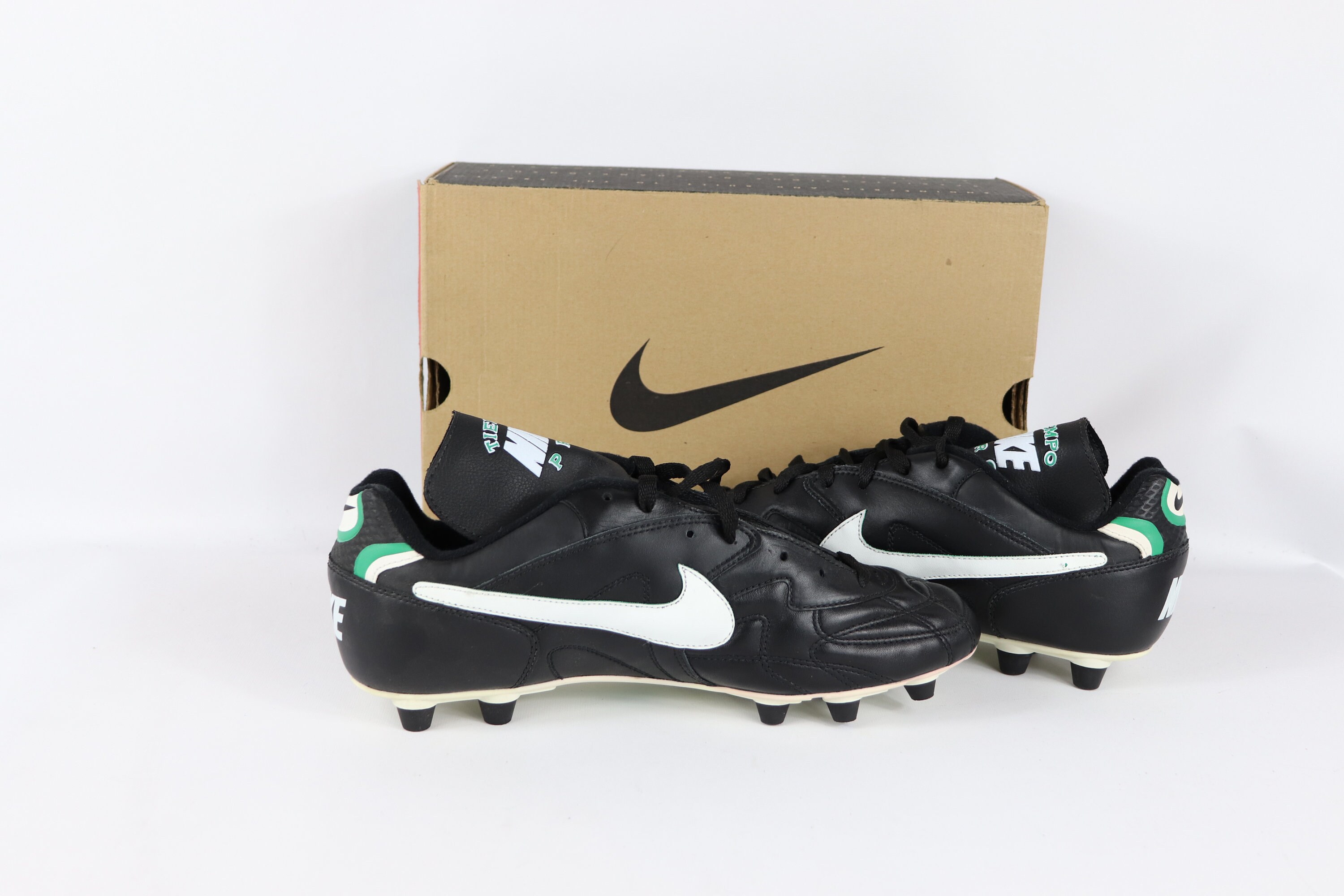 90s New Nike Tiempo Pro M Leather Soccer Shoes Cleats Boots | Etsy