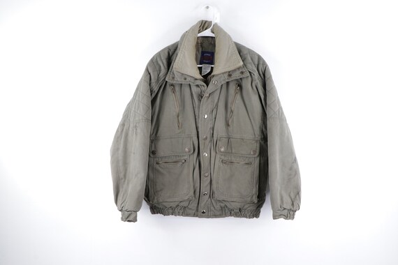 90s Streetwear Military Style Distressed Faded Bom