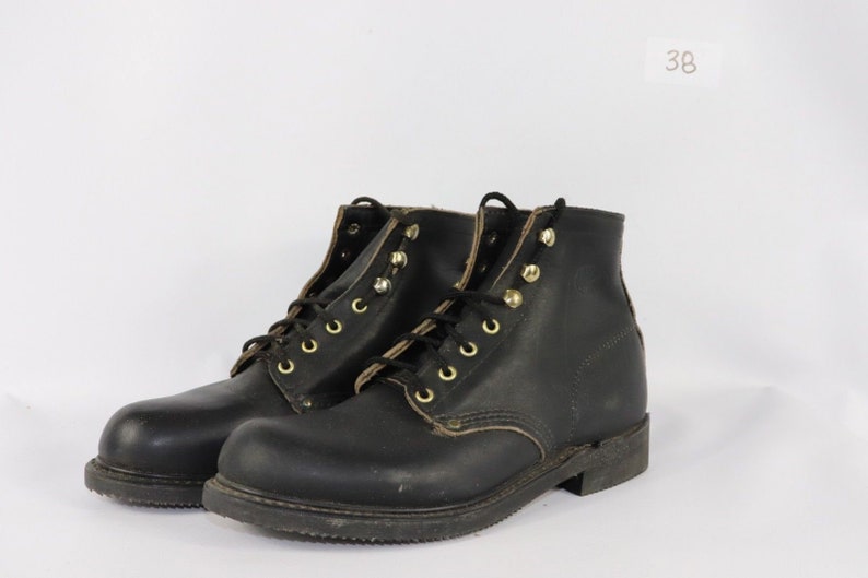 black 90s boots