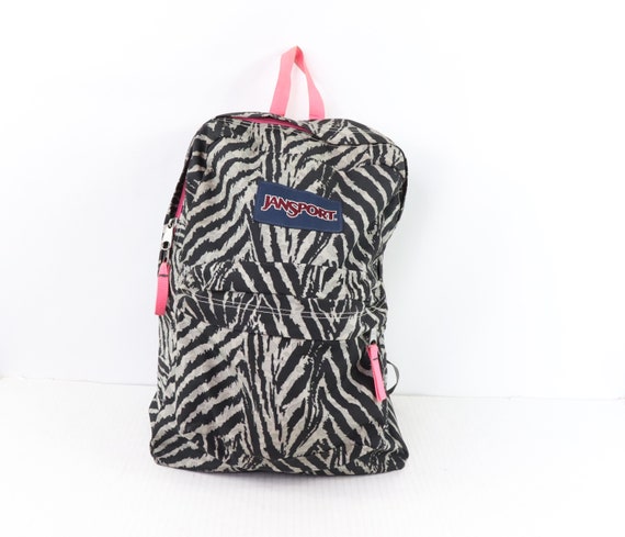 jansport zebra backpack