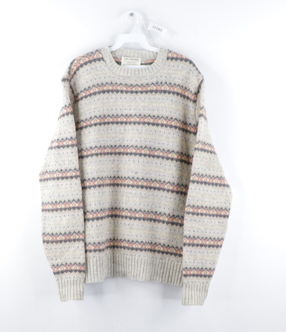 70s Lord Jeff The Moors Shetland Wool Fair Isle Pr