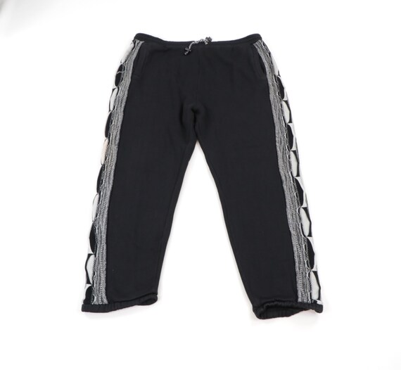 90s Streetwear Coogi Style Textured Joggers Jogger