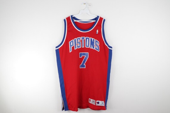 90s Champion Detroit Pistons Rafael Addison #7 Gam