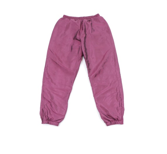 90 Streetwear Iridescent Blank Lined Jogger Sweatp