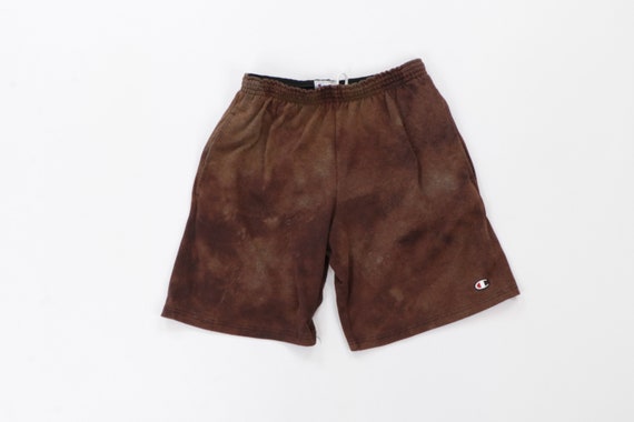 90s Russell Athletic 7" Distressed Acid Wash Short