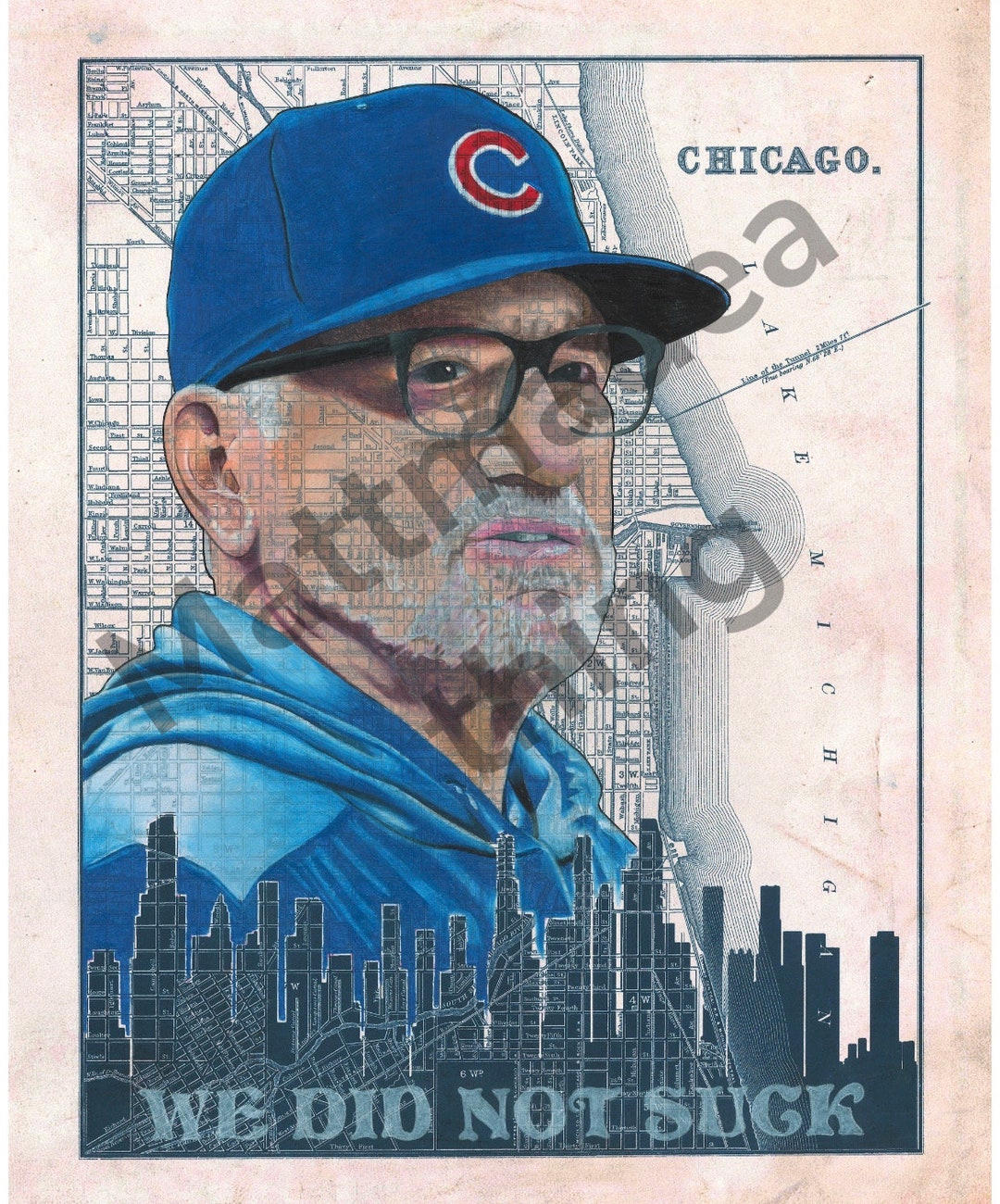 Joe Maddon Map - Etsy
