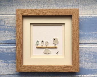 Sea glass art | Etsy