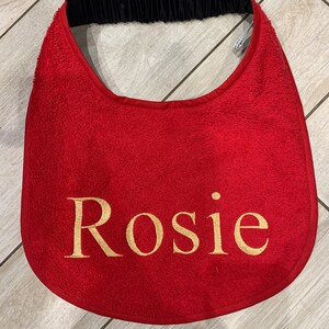 Slobber, Drool .Bibs Personalised With Your Pets Name Great For Newfoundlands.St Bernard's,Bull Mastiffs AllLarge Slobbering Dogs image 5